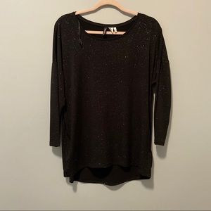 DIVIDED by H&M blouse with glitter ✨